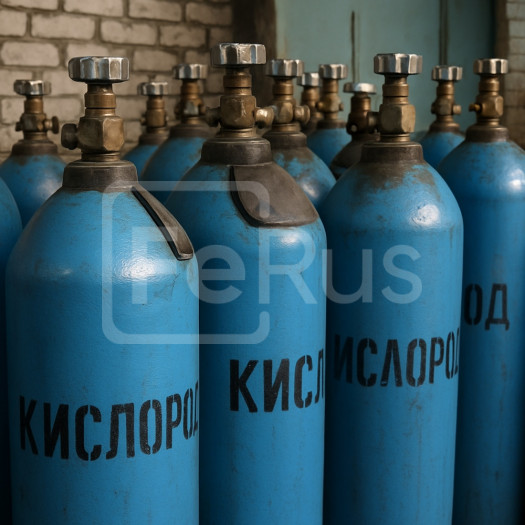 Кислород технический 1-й сорт (99,7%) (5 л)