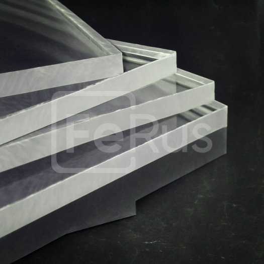 Блок оргстекло непластифицированное 40х500х400 мм ТОСН ГОСТ 17622-72